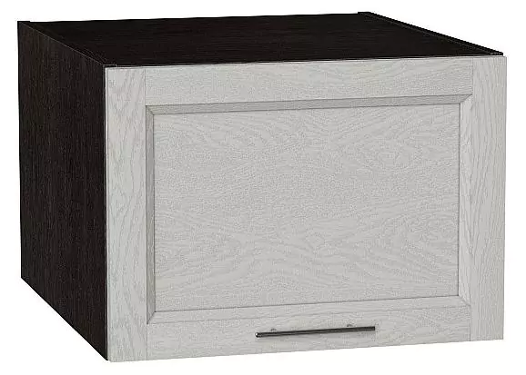 Шкаф верхний горизонтальный с увеличенной глубиной Сканди 500 Cappuccino Softwood/Венге