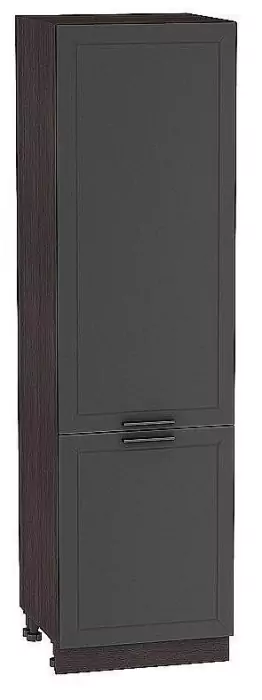 Шкаф пенал с 2-мя дверцами Глетчер 600 (для верхних шкафов высотой 720) Маренго Силк/Венге