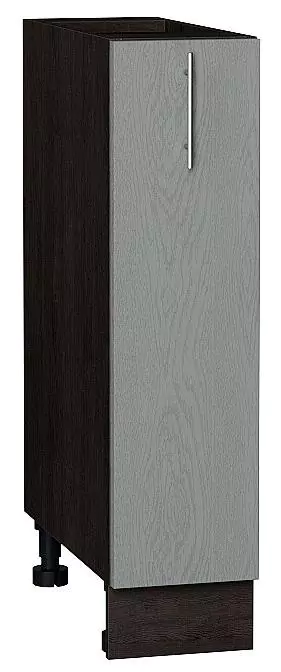 Шкаф нижний бутылочница Сканди 200 Grey Softwood/Венге