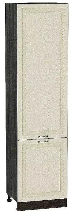 Шкаф пенал с 2-мя дверцами Ницца 600Н (для верхних шкафов высотой 920) Дуб крем/Венге