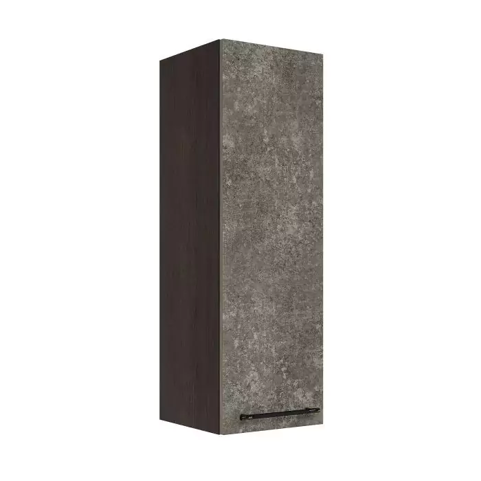 Шкаф верхний (премьер) ШВ 300Н "София" Нувель (бетон коричневый) дизайн 2
