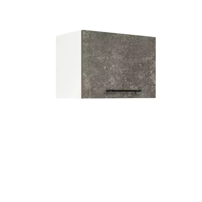 Шкаф верхний горизонтальный ШВГ 500 "София" Нувель (бетон коричневый) дизайн 1