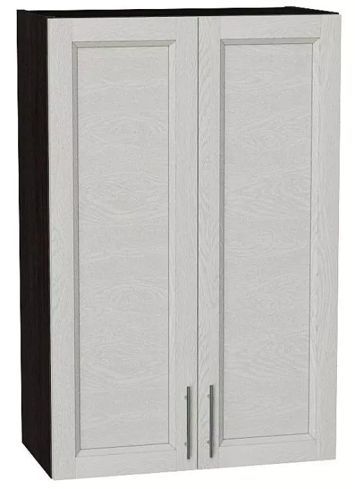 Шкаф верхний с 2-мя дверцами Сканди 920х600 Cappuccino Softwood/Венге
