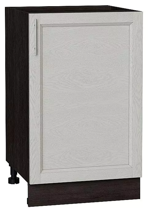 Шкаф нижний с 1-ой дверцей Сканди 500 Cappuccino Softwood/Венге