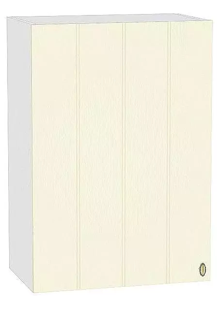 Шкаф верхний с 1-ой дверцей Прованс 720х600 Ваниль/Белый