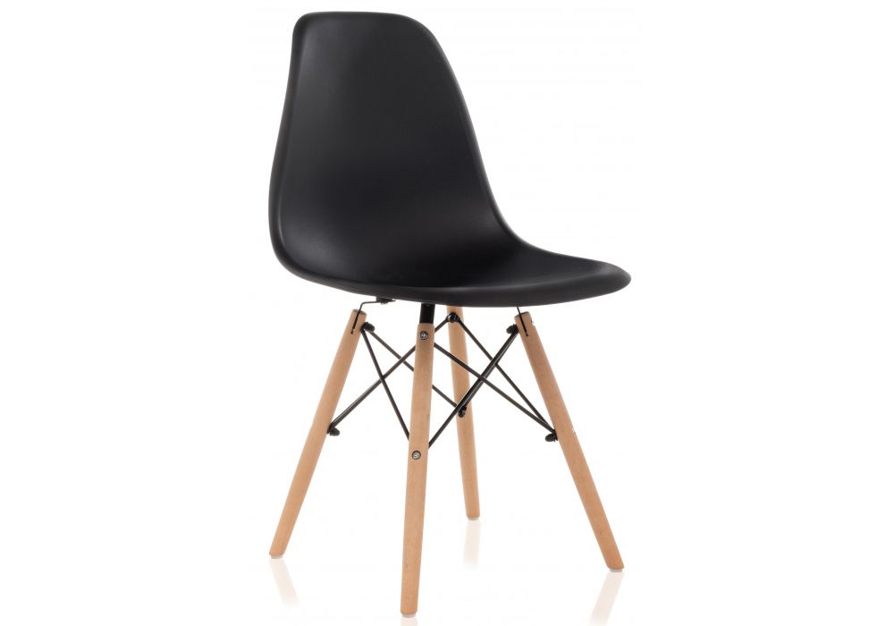 Пластиковый стул Eames PC-015 черный