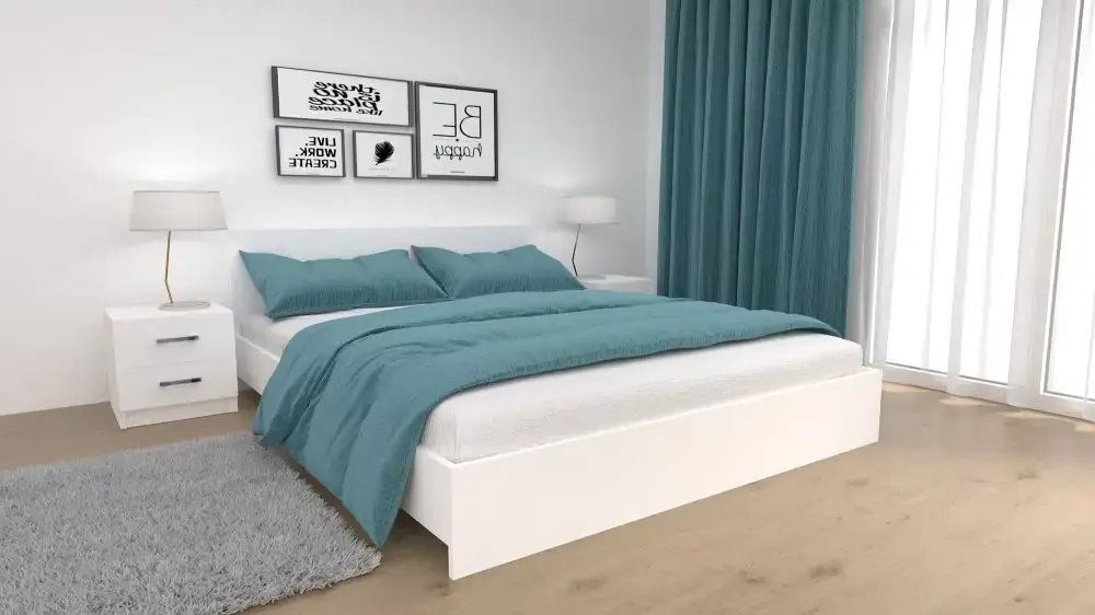 Двуспальная кровать Ронда (Бассо) КР-160 дизайн 4
