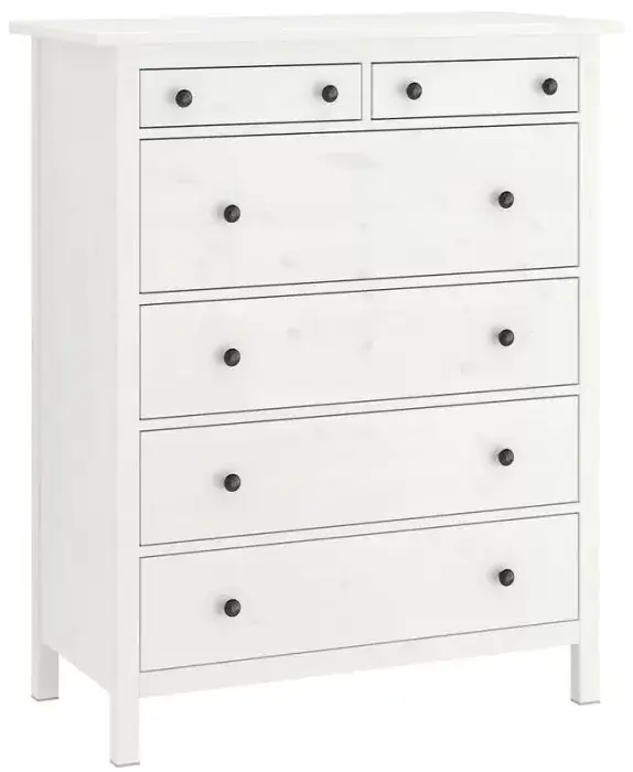 Комод с 6 ящиками HEMNES