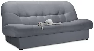 Прямой диван Тэфи Книжка Серый