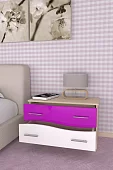 Комод Мебелеф-9 Бежевый