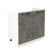 Шкаф нижний под мойку ШНМ 800 Нувель (бетон коричневый) 