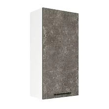 Шкаф верхний (премьер) ШВ 450Н Нувель (бетон коричневый) 