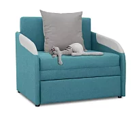 Кресло-кровать Гномик 85 Выкатной Голубой