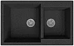 Мойка врезная Виват, Черный