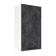 Шкаф верхний (премьер) ШВ 500Н Нувель (бетон черный) 