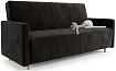 Прямой диван Скандика ППУ, Коричневый