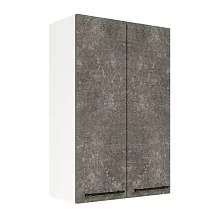 Шкаф верхний (премьер) ШВ 600Н Нувель (бетон коричневый) 