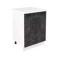 Шкаф нижний ШН 600 Нувель (бетон черный) 