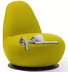 Кресло Хьюго, Желтый