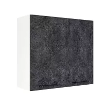 Шкаф верхний ШВ 800 Нувель (бетон черный) 