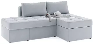 Угловой диван Оливер Еврокнижка Серый