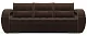 ф50а Прямой диван Еврокнижка Мартин (кордрой коричневый) 1