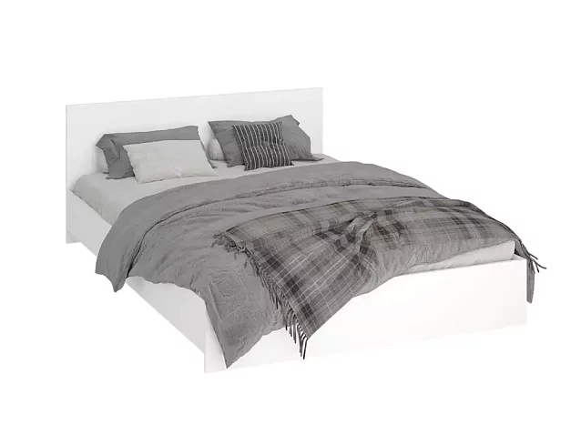 Кровать Ронда КР-140 (белое дерево), Белый