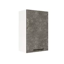 Шкаф верхний ШВ 450 Нувель (бетон коричневый) 
