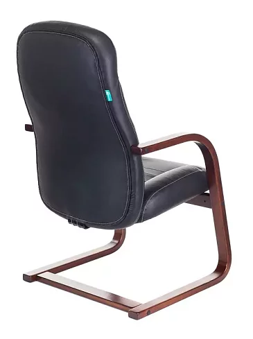 Кресло Бюрократ T-9923 Walnut-AV дизайн 1, Черный