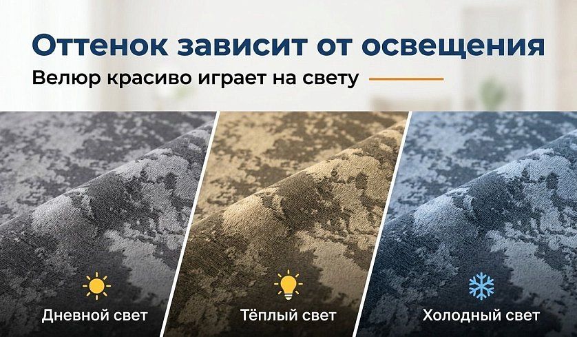 Прямой диван Лофт Плюш, Серый