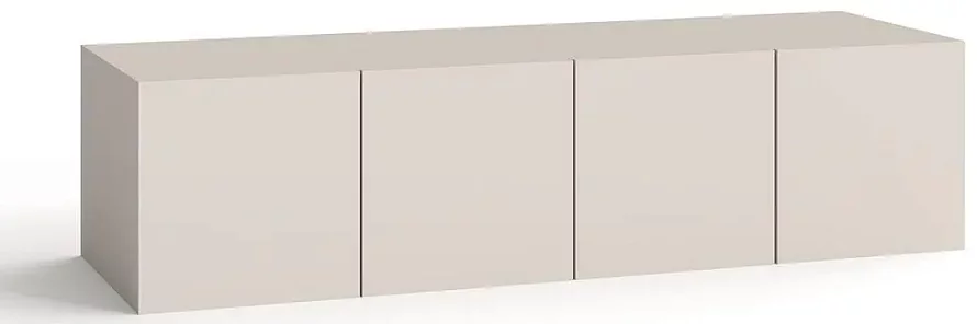 Антресоль Бастион к шкафу 1.6 м кашемир, Бежевый