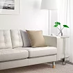 Угловой диван с оттоманкой Морабо, Белый