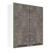 Шкаф верхний (премьер) ШВ 800Н Нувель (бетон коричневый) 