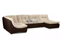 Модульный диван Релакс Монреаль Без механизма Бежевый