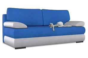 Прямой диван Фиджи-Люкс еврокнижка Софт Модель 21 Еврокнижка 