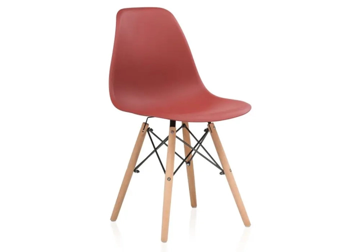 Стул Eames, Бордовый