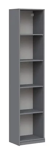 Стеллаж угловой Макс, Серый