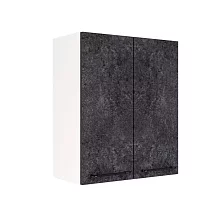 Шкаф верхний ШВ 600 Нувель (бетон черный) 
