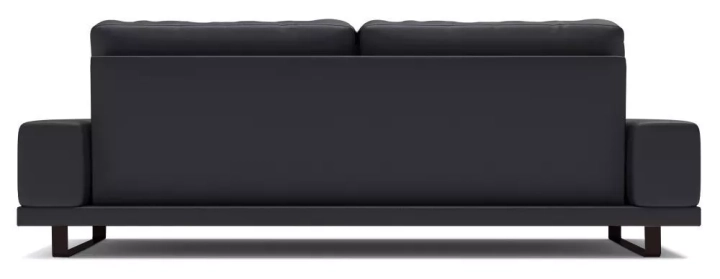 ф289 Прямой кожаный диван Рипозо (Лофт) экокожа 4