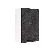Шкаф верхний ШВ 450 Нувель (бетон черный) 