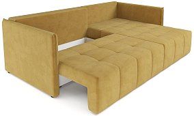 Угловой диван Гамлинг Еврокнижка Желтый 