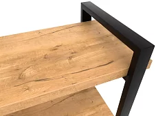 Стеллаж Айсберг Лофт 160х102-3 Коричневый