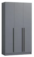 Шкаф 3-х створчатый Бастион 1.5 м № 1 (графит)