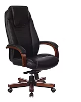 Кресло руководителя Бюрократ T-9923 Walnut