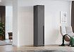Шкаф-пенал Берген (Лорена) ШК-400 (серый графит), Серый