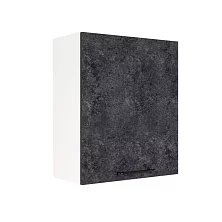 Шкаф верхний ШВ 600-1 Нувель (бетон черный) 